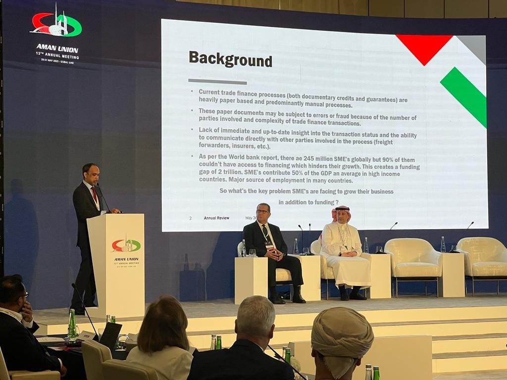 Cykube CEO at Aman Union annual meeting Dubai